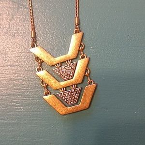 J Crew Gold & Silver necklace